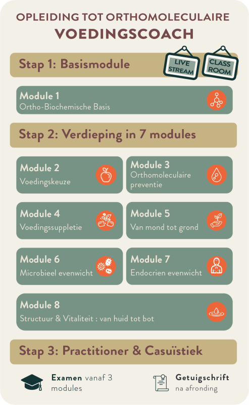 Schema Orthomoleculaire Voedingscoach Practitioner