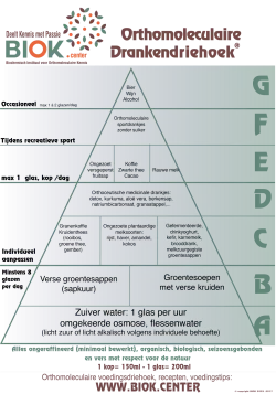 Orthomoleculaire Drankendriehoek